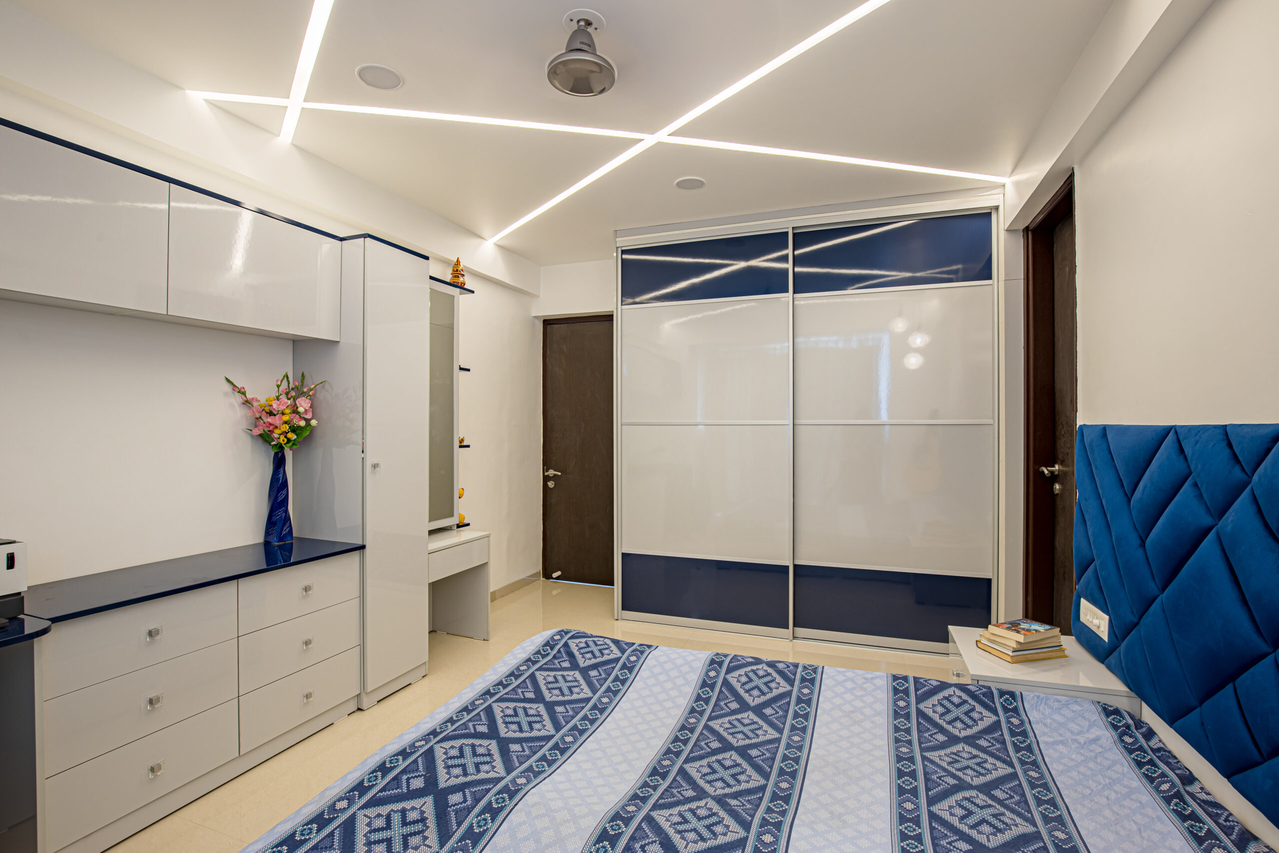 contemporary bedroom interior